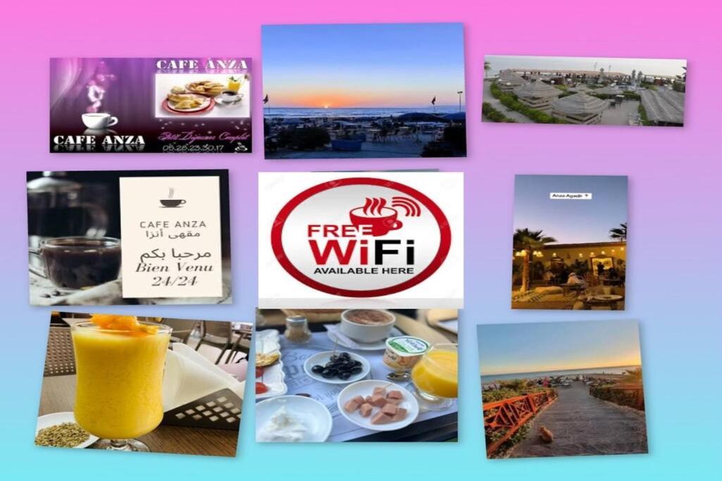 Appartement De Luxe Vue Avec Climatisation ! A 5 Minutes A Pied De La ! A Environ 6 Minutes En Voiture Du Centre D'agadir Et A 10 Minutes En Voiture De Taghazout ! *